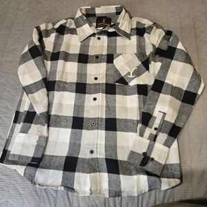 Yellowstone  Mens Long Sleeve Flannel